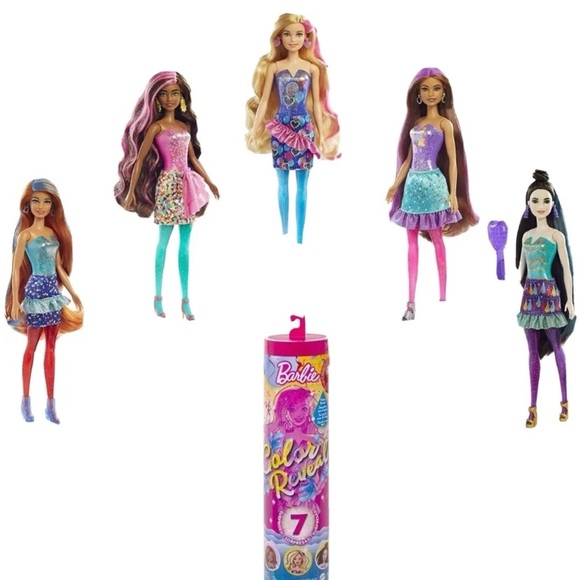COPY - Barbie Color Reveal Party Series Brand New ( 1 doll) - Picture 1 of 7